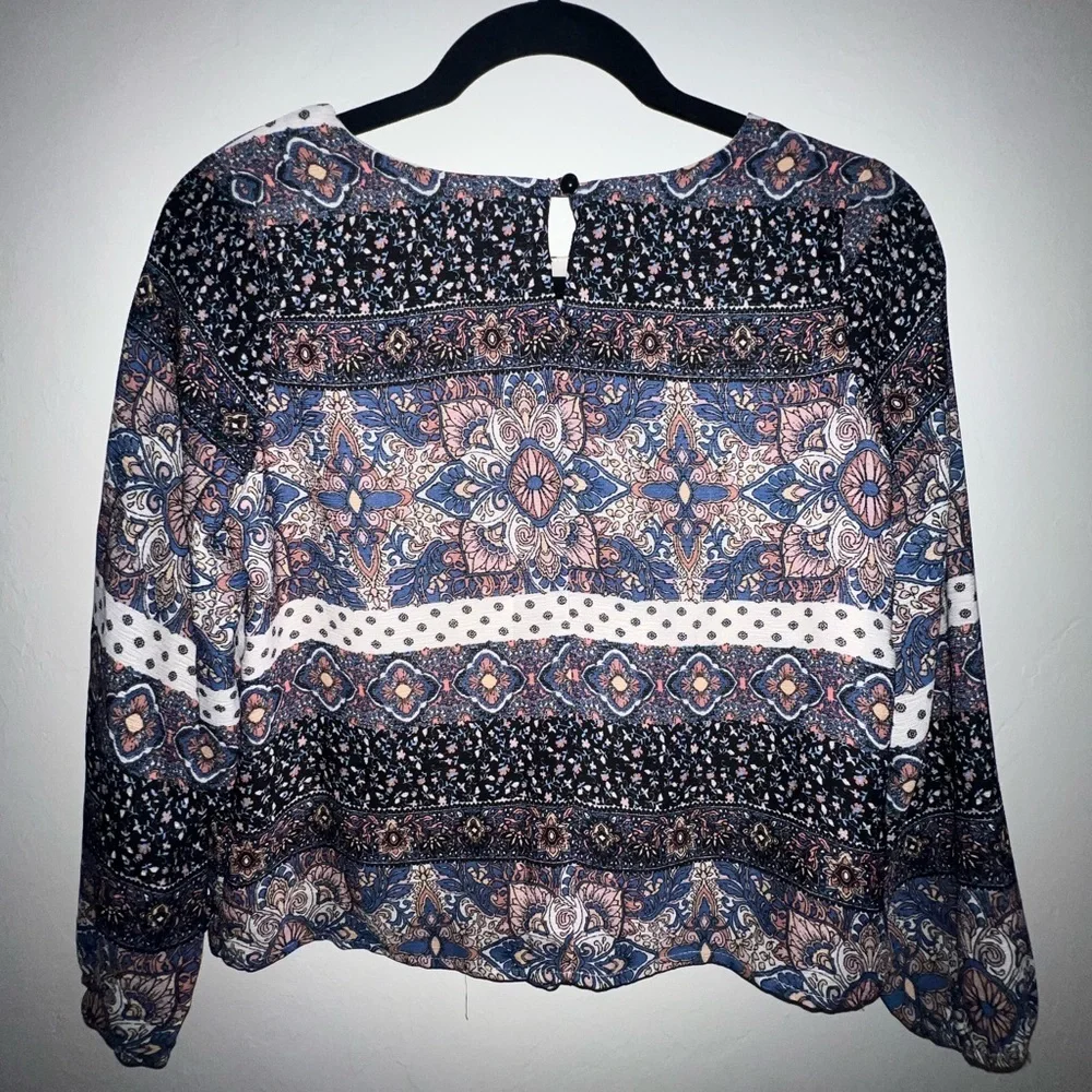 Girls Gianni Bini‎ Floral Blouse L/12